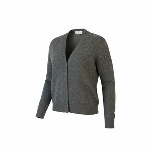Saks Fifth Avenue Charcoal Cashmere Cardigan